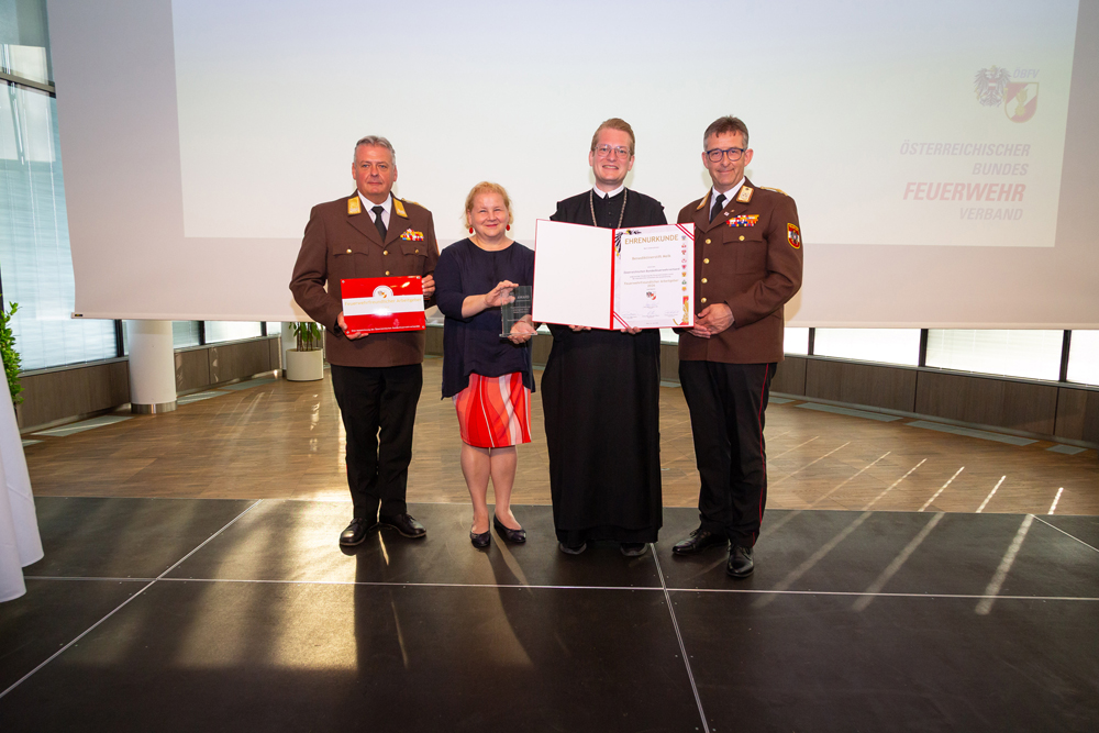 Verleihung der Auszeichnung in Wien 