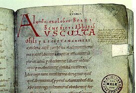 Regel des Hl. Benedikt, Handschrift aus dem 13. Jhd