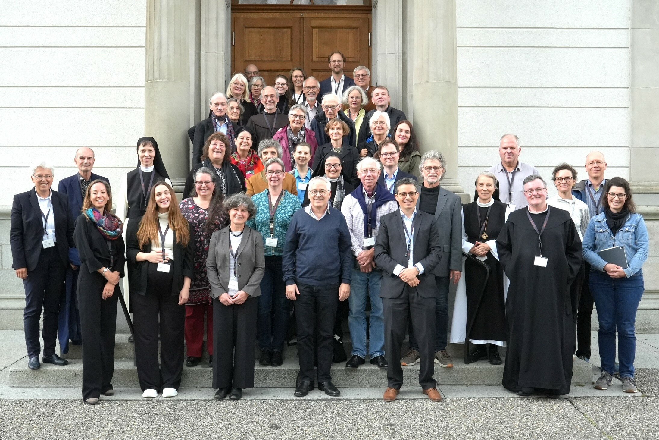 Gruppenfoto der Teilnehmer der Tage der Klosterkultur in St. Gallen