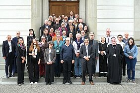 Gruppenfoto der Teilnehmer der Tage der Klosterkultur in St. Gallen