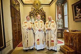 Abtbenediktion Gruppenbild 