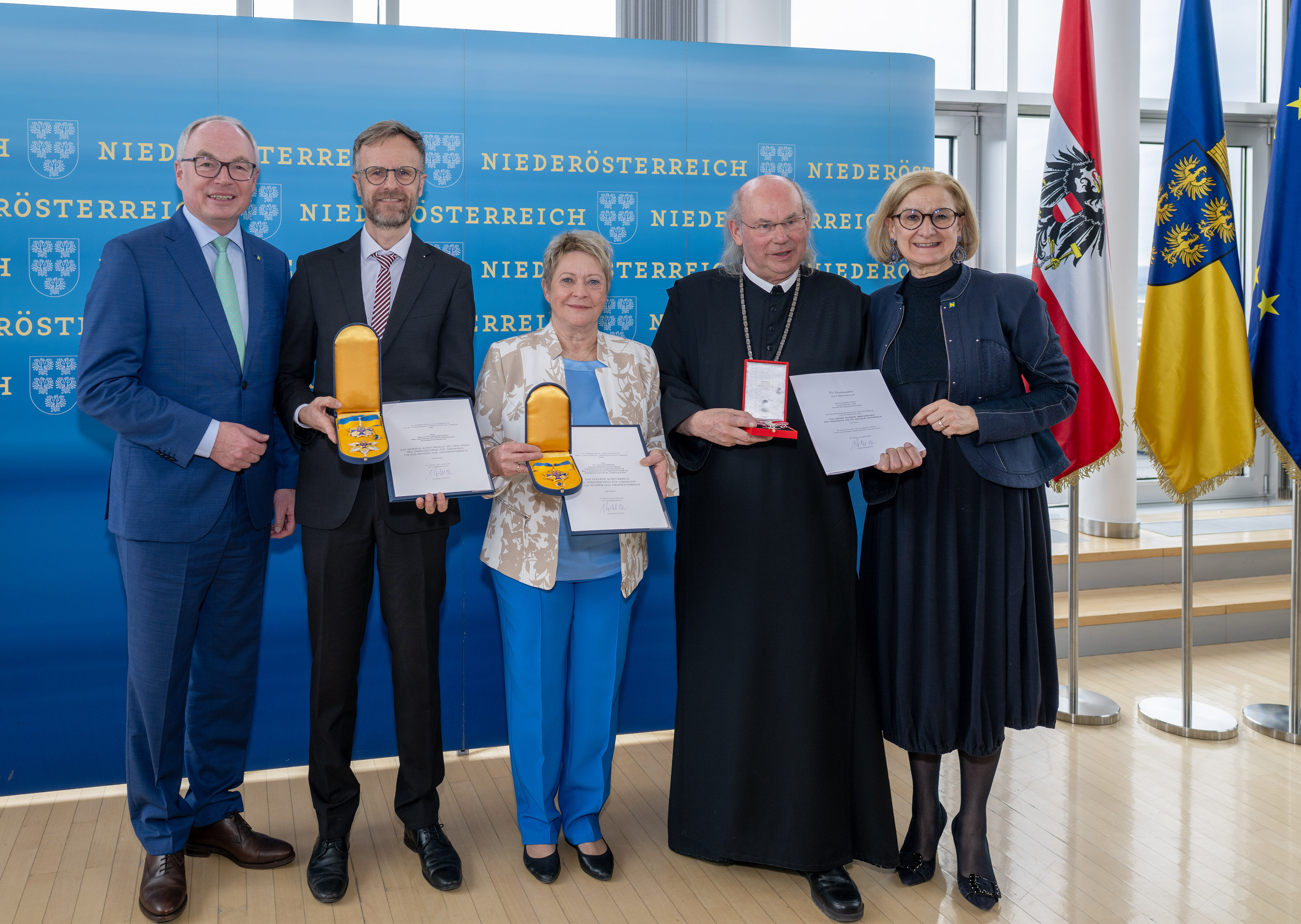 Überreichung der Ehrenzeichen Landhaus NÖ Überreichung der Ehrenzeichen Landhaus NÖ