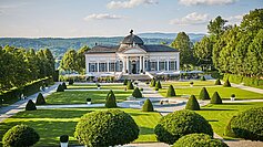 [Translate to English:] Barocker Gartenpavillon