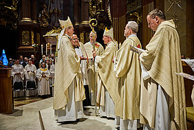 Abtbenediktion Isignien 