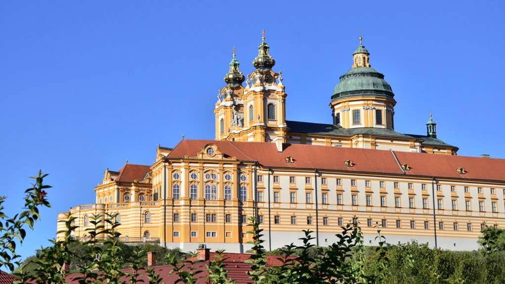 Stift Melk, Südansicht