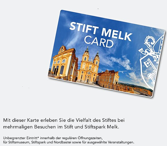 Ansicht der Stift Melk Card