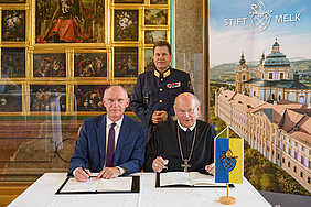 gemeinsam sicher 2025 BMI und Stift Melk