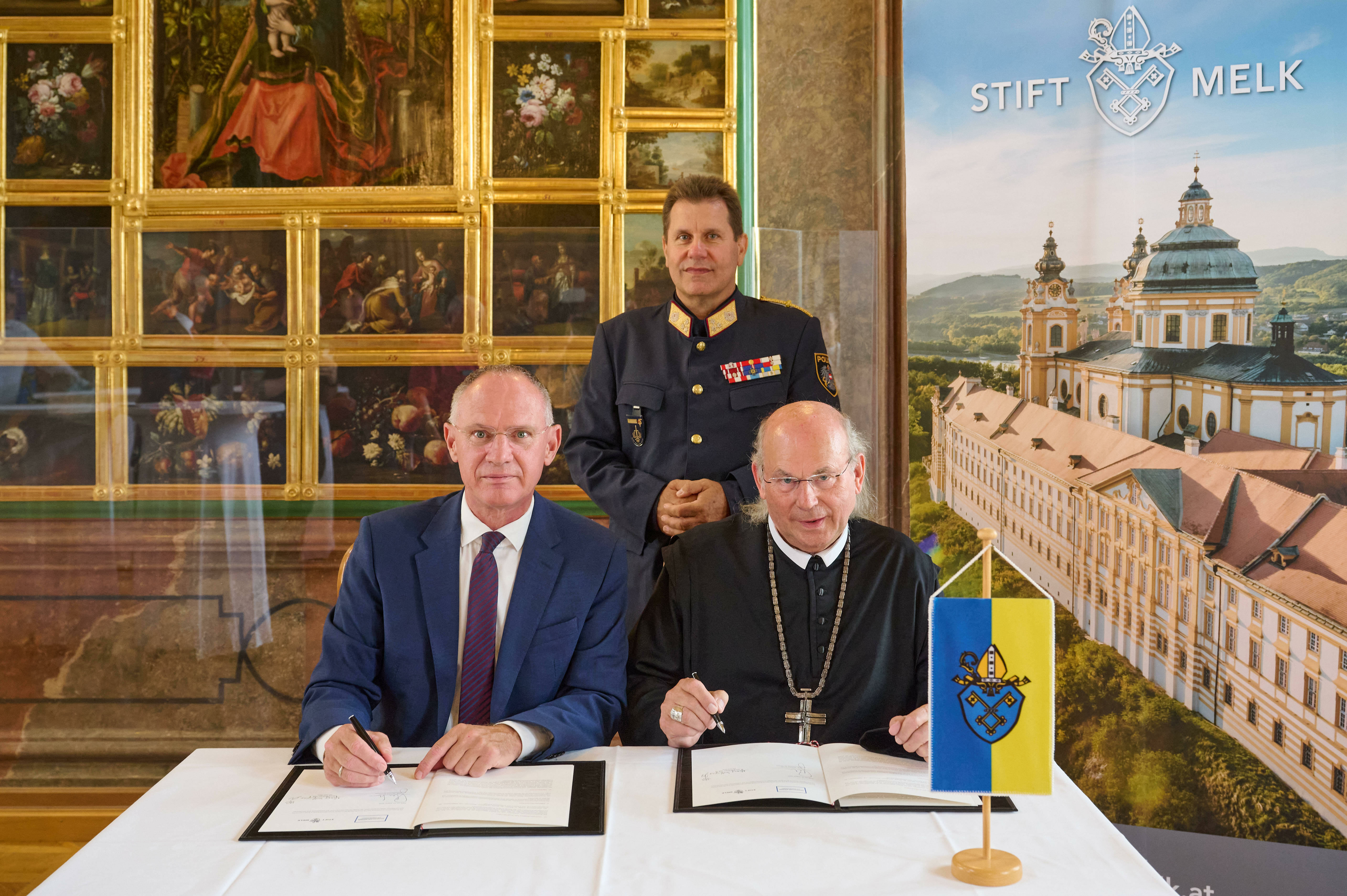 gemeinsam sicher 2025 BMI und Stift Melk