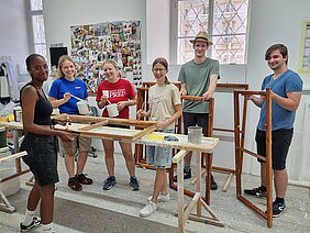 PraktikantInnen im Stift Melk