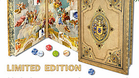 Adventkalender in Buchform mit Schokolade gefüllt