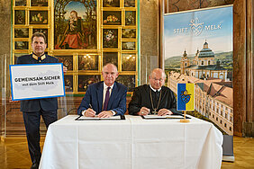 gemeinsam sicher 2025 BMI und Stift Melk 