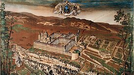 Melk Abbey painted by Franz Rosenstingl 1750