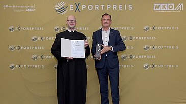 Kämmerer Mag. P. Andreas Janisch und Wirtschaftsdirektor Karl Edelhauser