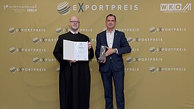 Kämmerer Mag. P. Andreas Janisch und Wirtschaftsdirektor Karl Edelhauser