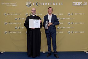 Kämmerer Mag. P. Andreas Janisch und Wirtschaftsdirektor Karl Edelhauser