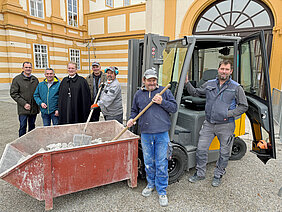Neuer Elektrostapler im Einsatz