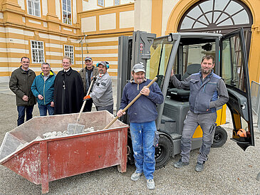 Neuer Elektrostapler im Einsatz