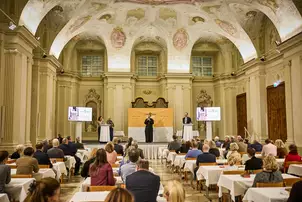 Feierliche Ehrung im Marmorsaal