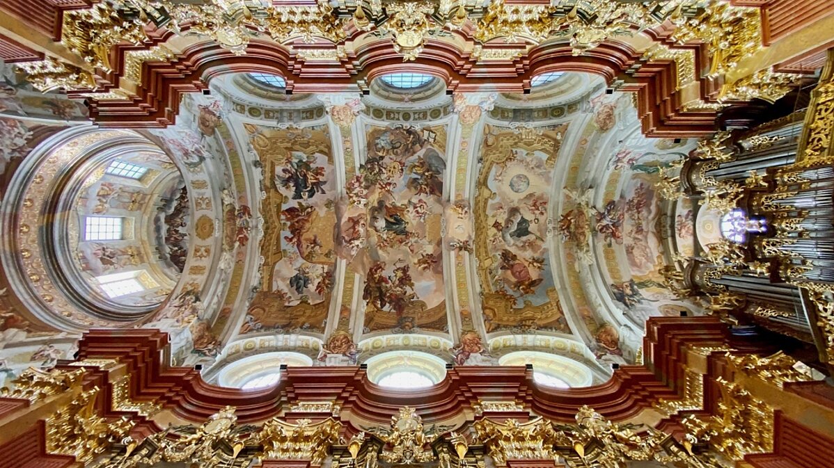 Melk Abbey Ceiling Fresco Abbey Church